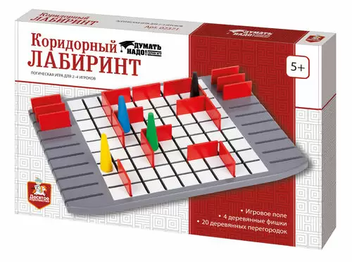 Игра настольная Коридорный лабиринт Т-Ц