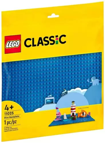 Конструктор LEGO Classic Строительная пластина синяя