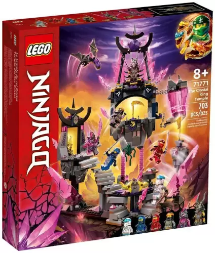 Конструктор LEGO Ninjaga Храм Кристального Короля кор