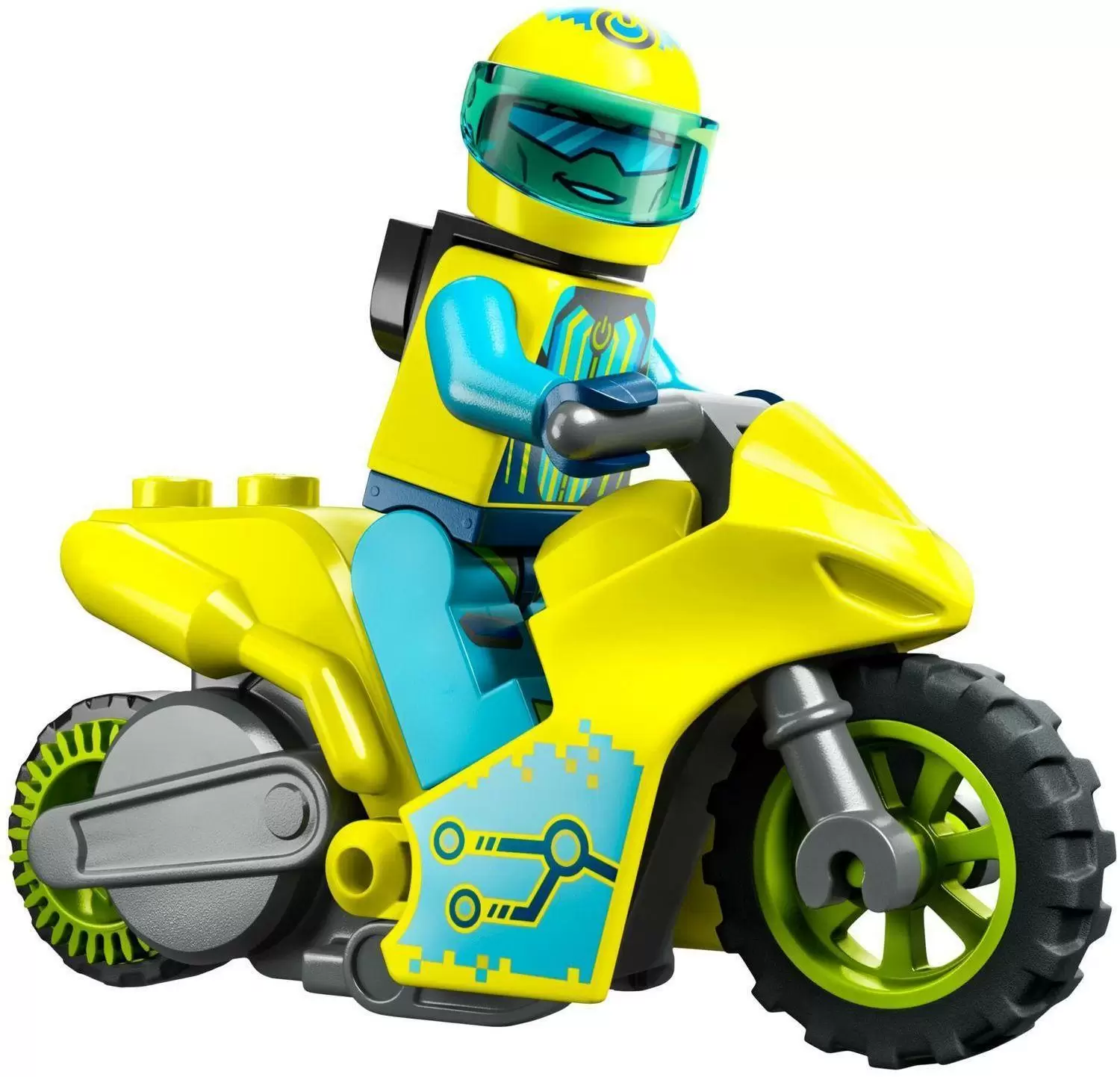 Конструктор LEGO City Кибер трюковый мотоцикл кор