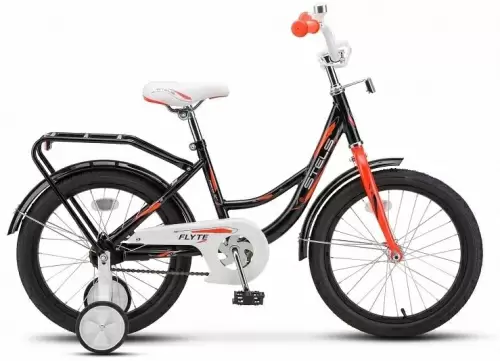 Велосипед STELS Flyte 18 дюймов чёрный/красный (6 - 7 лет)
