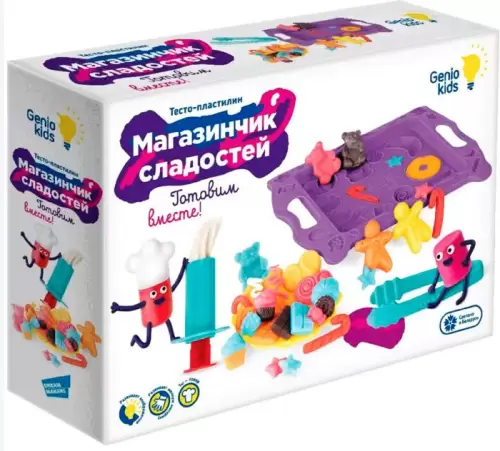 Набор для лепки Магазинчик сладостей Genio Kids