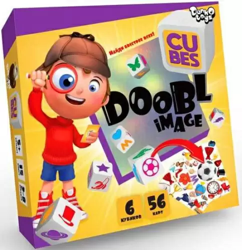 Игра настольная Doobl Image Cubes Данко Тойз