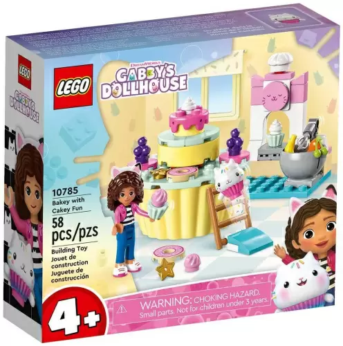 Конструктор LEGO Gabby's Dollhouse Веселье Бейки с Кейки