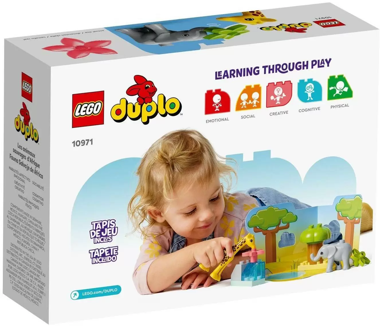 Конструктор LEGO duplo  Дикие животные Африки