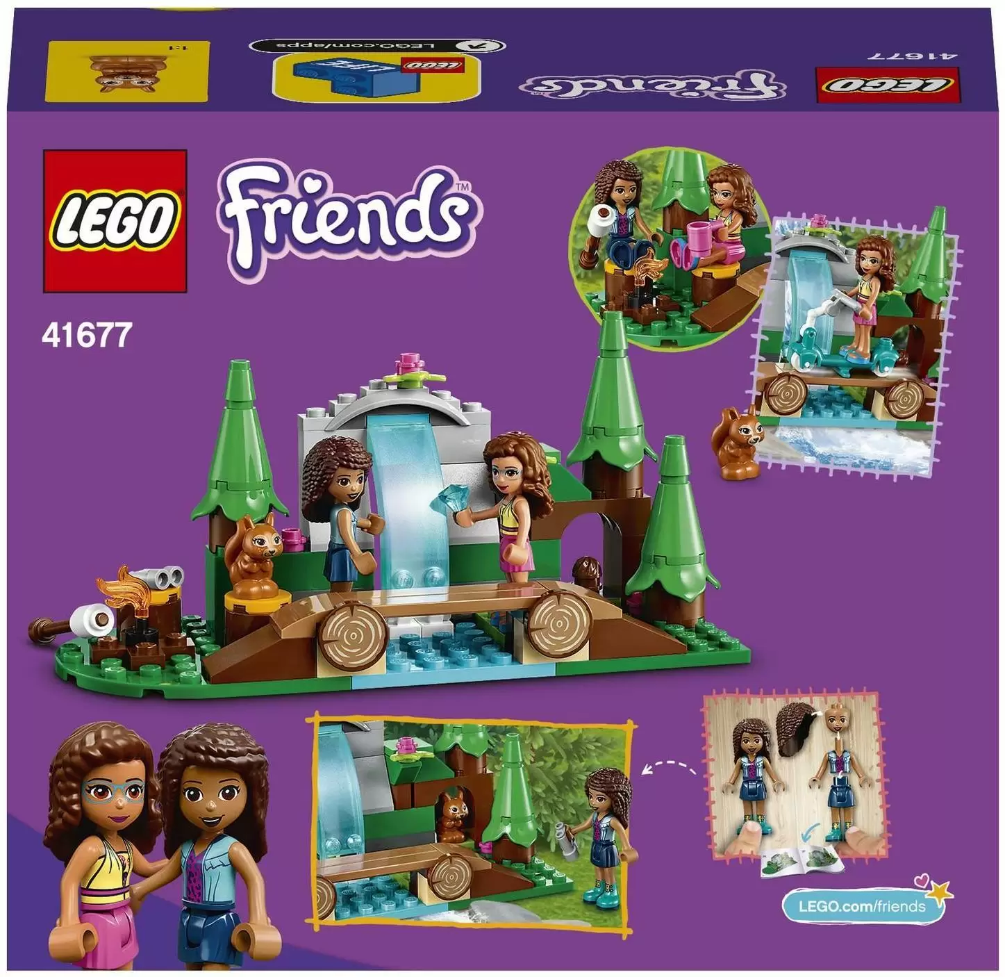 Конструктор LEGO Friends  Лесной водопад кор