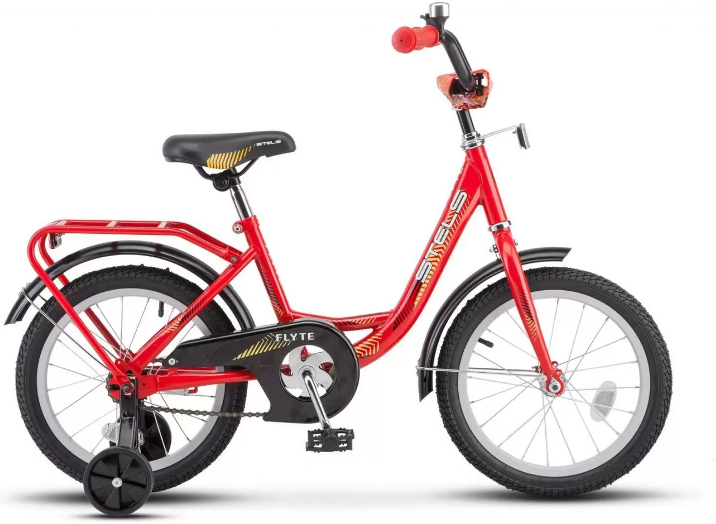 Велосипед STELS Flyte 14 дюймов черный/красный (4 - 5 лет)