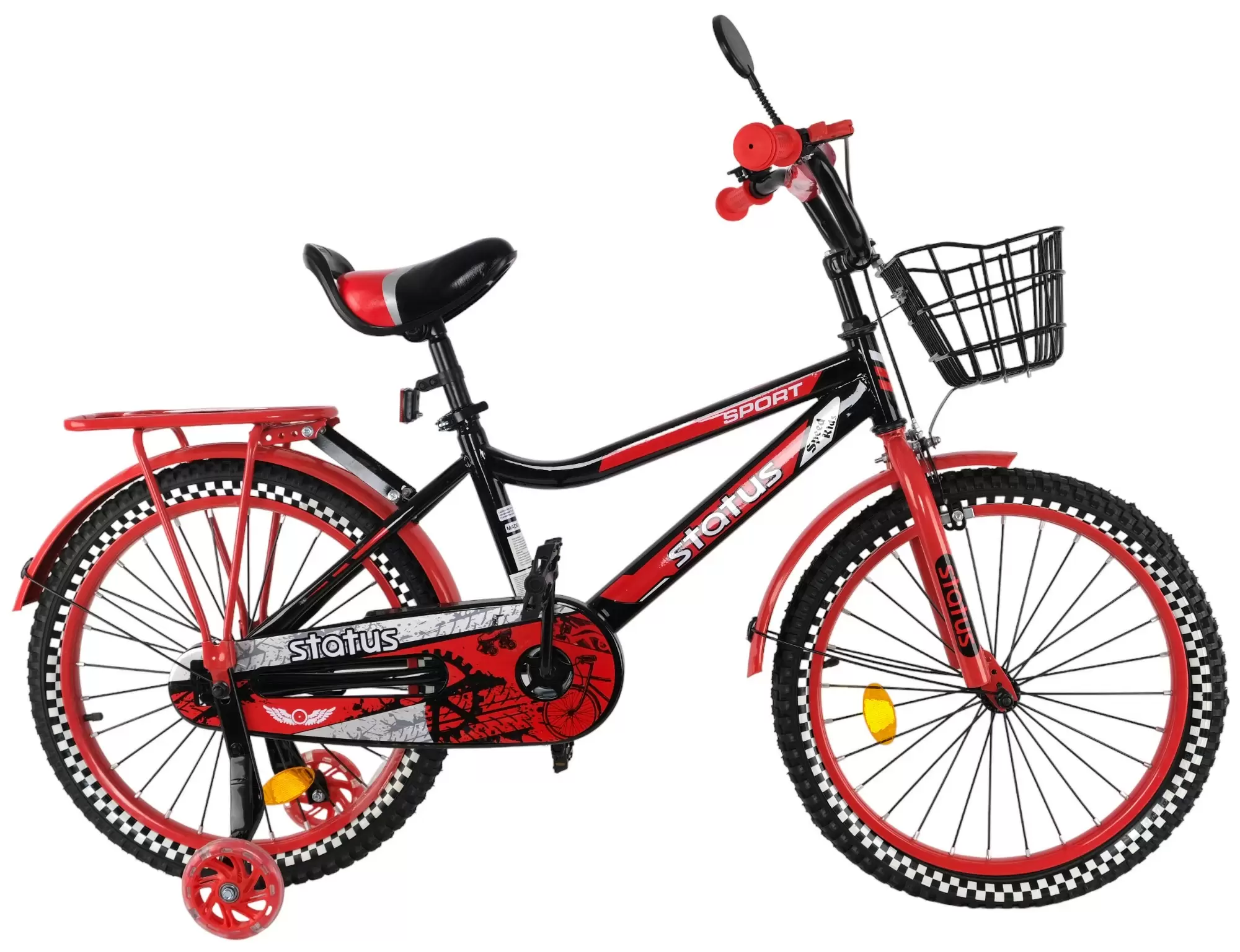 Велосипед Status 20 дюймов красный (6 - 11 лет)