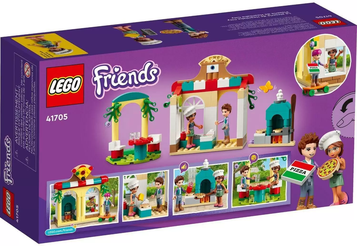 Конструктор LEGO Friends Пиццерия Хартлейк Сити кор