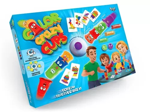 Игра настольная Color Crazy Cups Данко Тойз