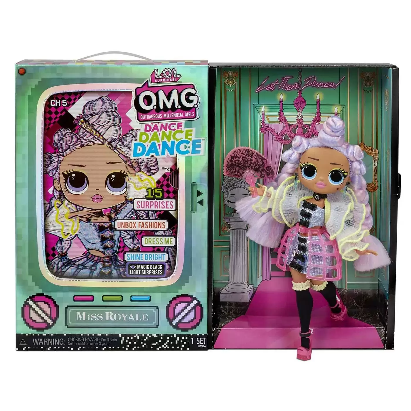Кукла LOL Surprise OMG Dance Doll- Miss Royale