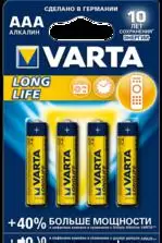 Батарейка Longlife Extra Micro 1.5V-LR03/ААА  4шт