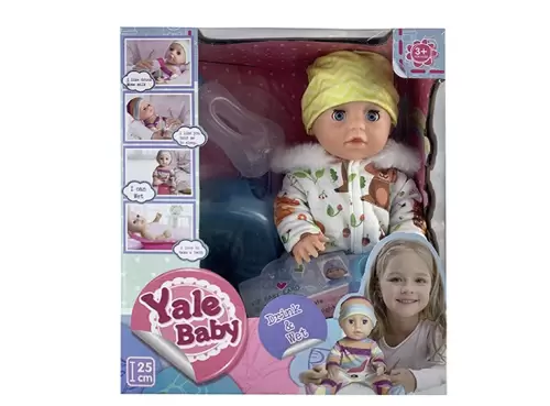 Кукла Пупс Yale Baby 25см с акс кор