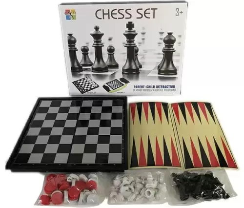 Игра настольная Шахматы-шашки-нарды