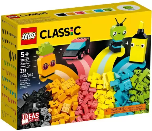 Конструктор LEGO Classic Креативное неоновое веселье