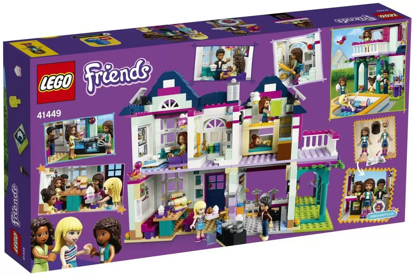Конструктор LEGO Friends Дом семьи Андреа кор