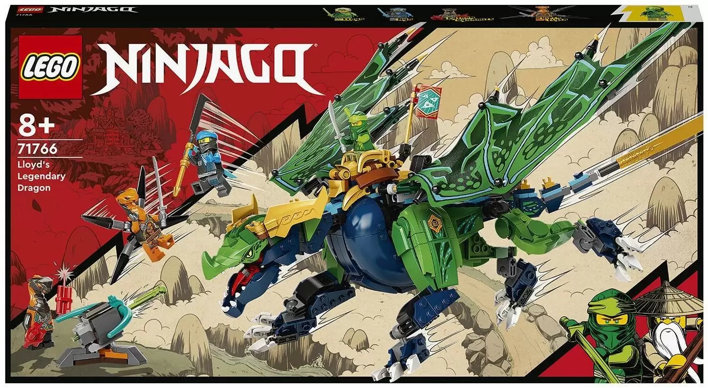 Конструктор LEGO Ninjaga Легендарный дракон Ллойда кор