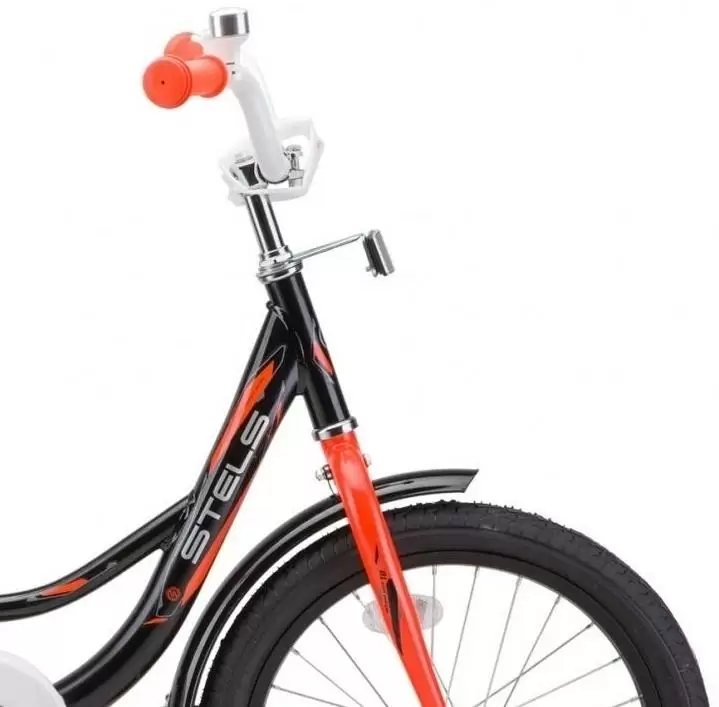 Велосипед STELS Flyte 16 дюймов чёрный/красный (5 - 6 лет)
