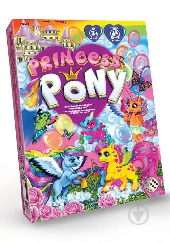 Игра настольная Princess Pony ДанкоТойс