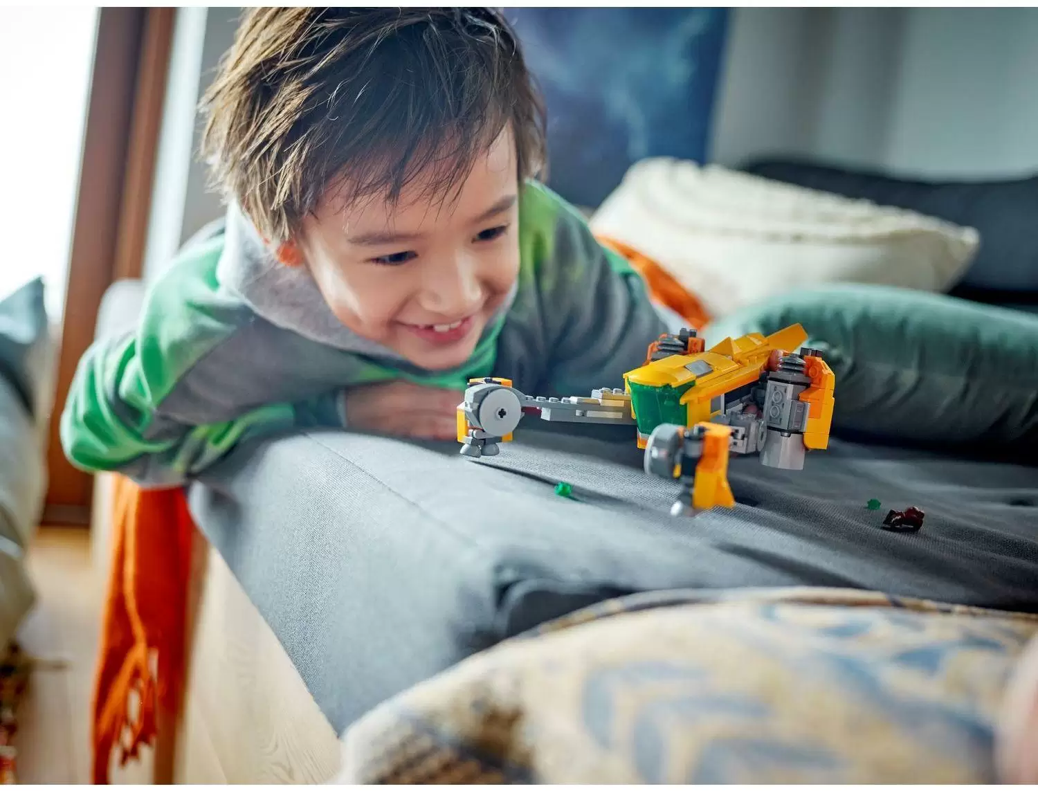 Конструктор LEGO Супер Герои Корабль малышки Ракеты