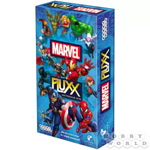 Игра настольная Fluxx Marve Мир Хобби макет