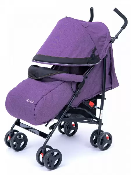 Коляска детская Tomix Kika прогулочная Purple фиолетовый