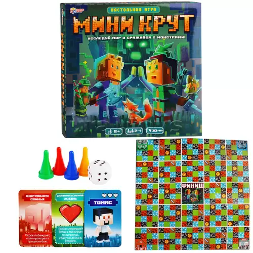 Игра настольная ходилка Мини-Крут