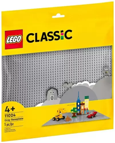 Конструктор LEGO Classic Серая базовая пластина