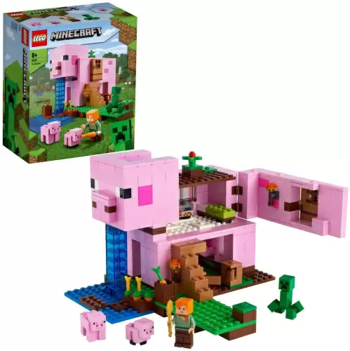 Конструктор LEGO Minecraft Дом свинья кор