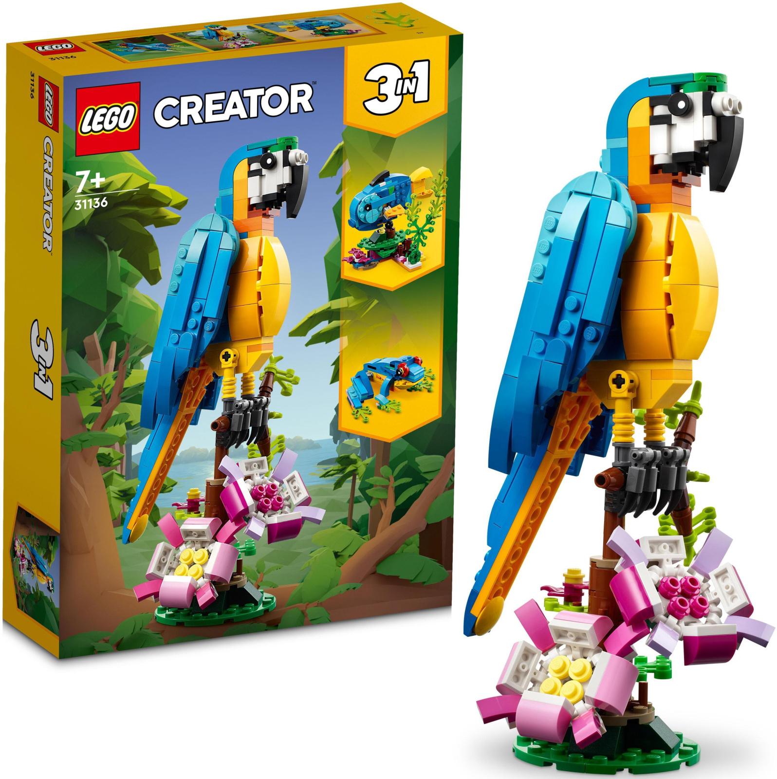 Конструктор LEGO Creator Экзотический попугай