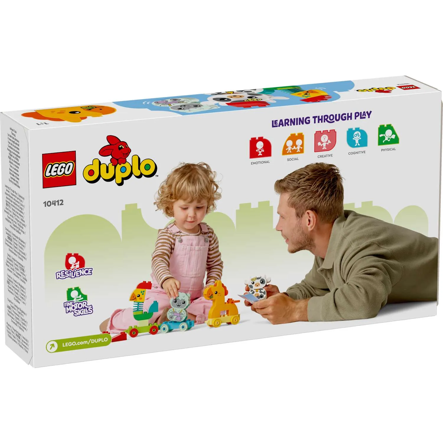Конструктор LEGO DUPLO Поезд с животными