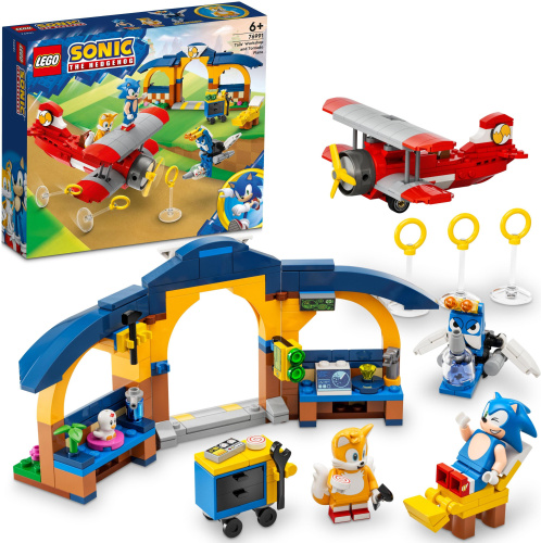 Конструктор LEGO Sonic Мастерская Тейлза и Самолет Торнадо