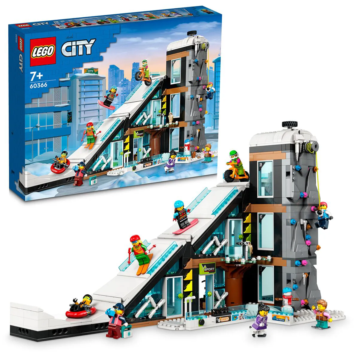 Конструктор LEGO City Горнолыжный курорт