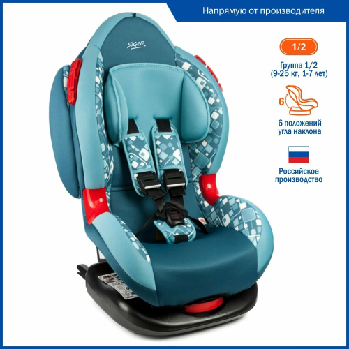 Автокресло SIGER Art Кокон Isofix Геометрия