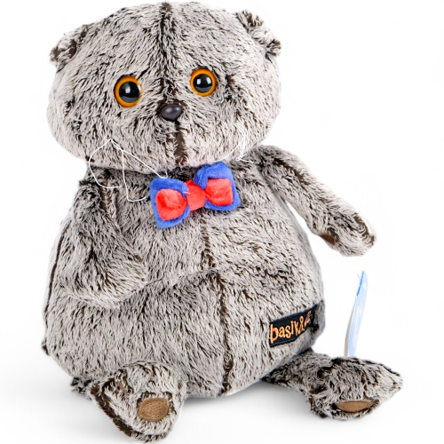 Кот Басик с бабочкой 25см