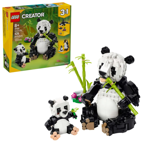 Конструктор LEGO Creator Дикие животные: Семейство панд