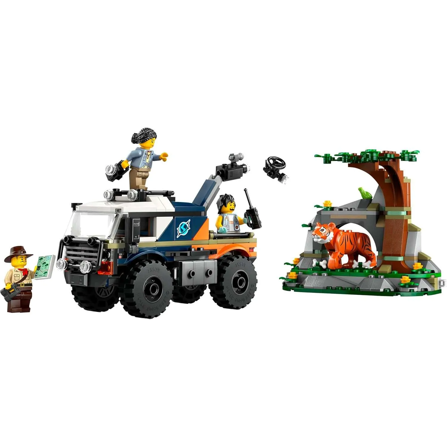 Конструктор LEGO City Вездеход исследователя джунглей