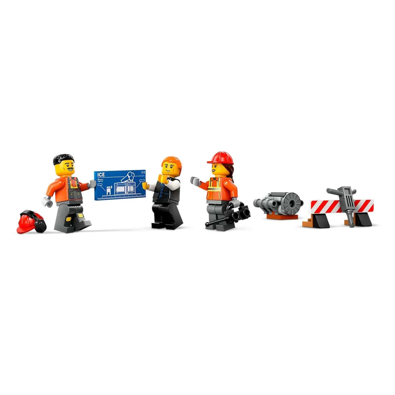 Конструктор LEGO City Желтый строительный экскаватор