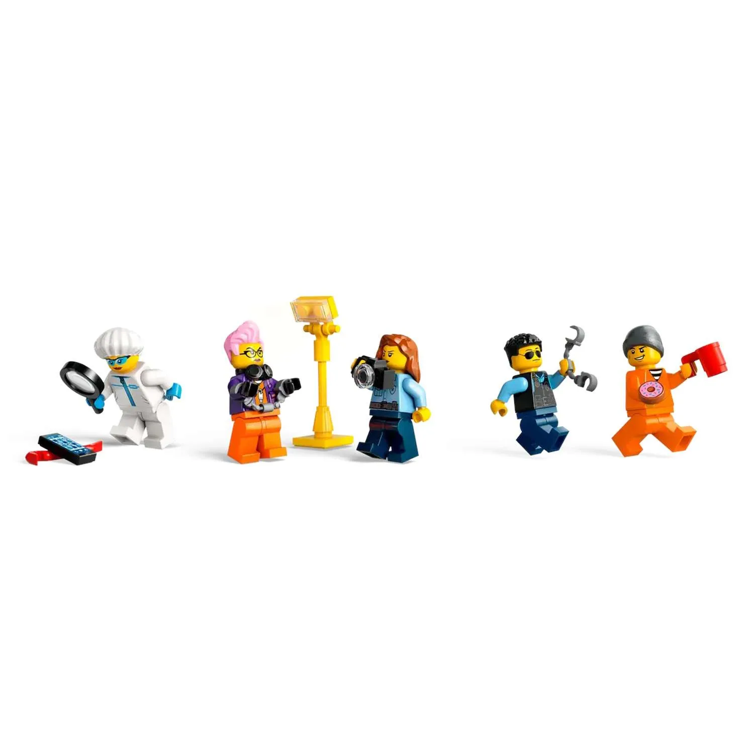Конструктор LEGO City Полицейская мобильная криминалистическая лаборатория