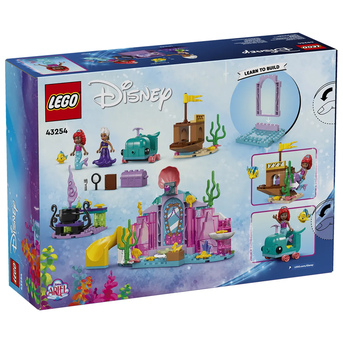 Конструктор LEGO Disney Пещера кристаллов Ариэль