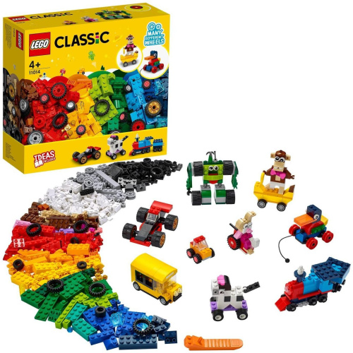 Конструктор LEGO Classic Кубики и колёса