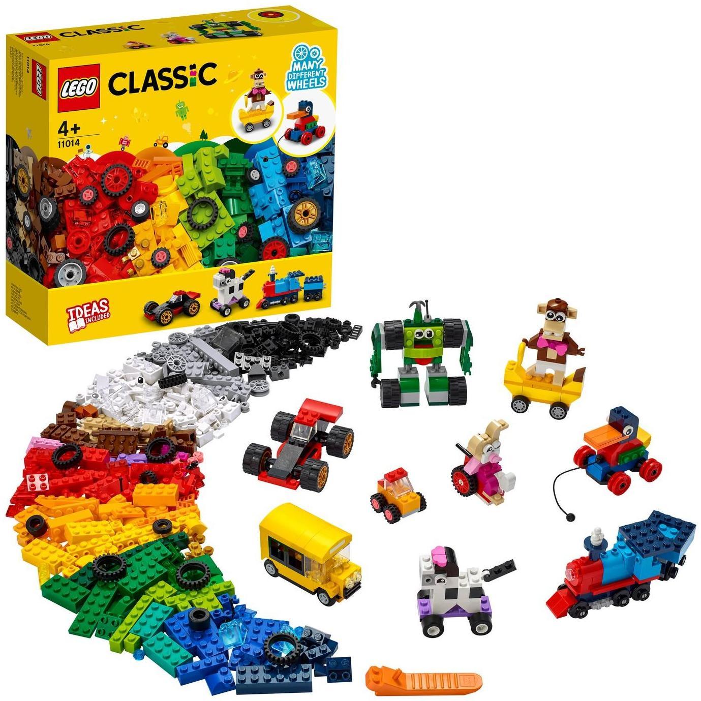 Конструктор LEGO Classic Кубики и колёса