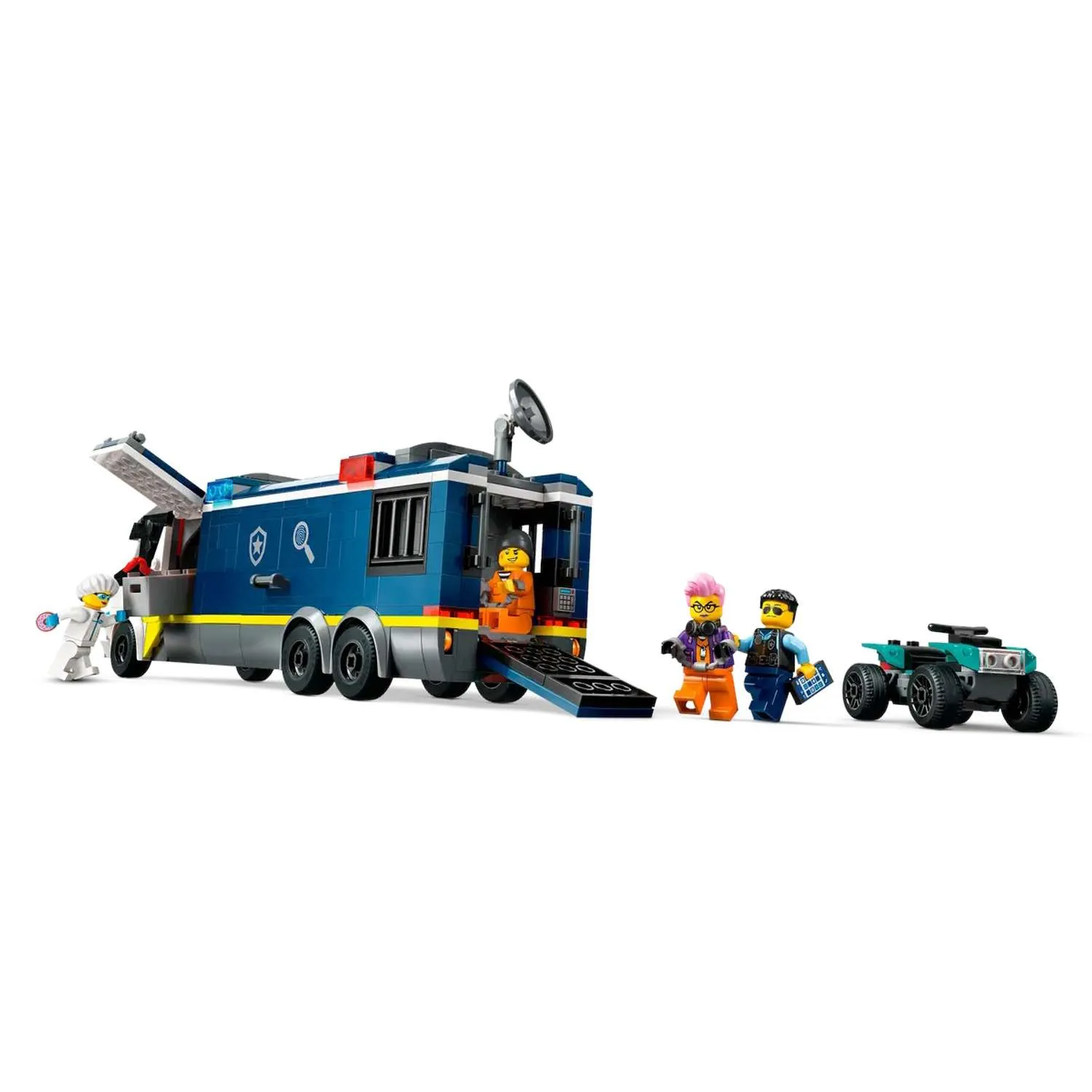 Конструктор LEGO City Полицейская мобильная криминалистическая лаборатория