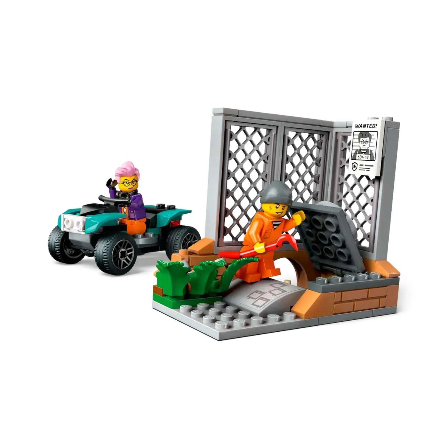 Конструктор LEGO City Полицейская мобильная криминалистическая лаборатория