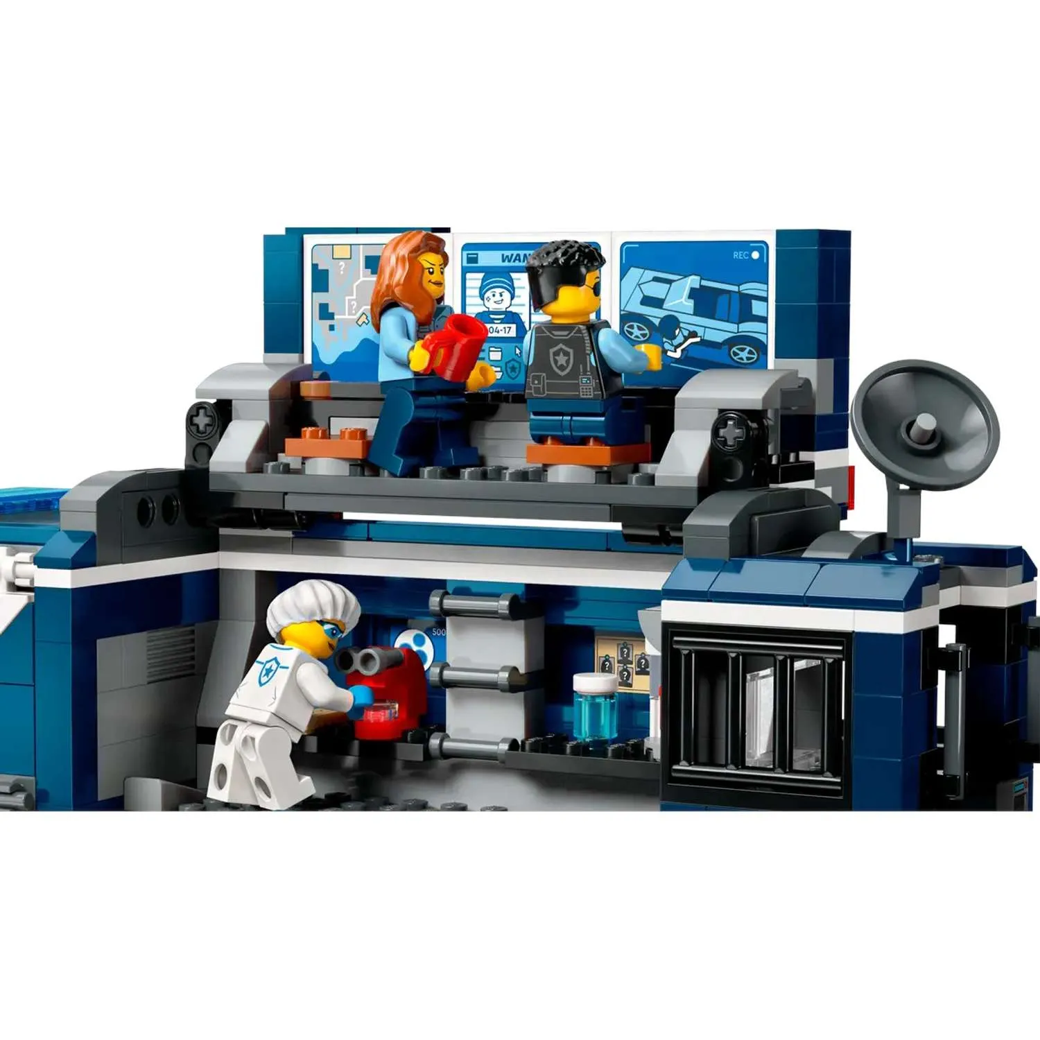 Конструктор LEGO City Полицейская мобильная криминалистическая лаборатория