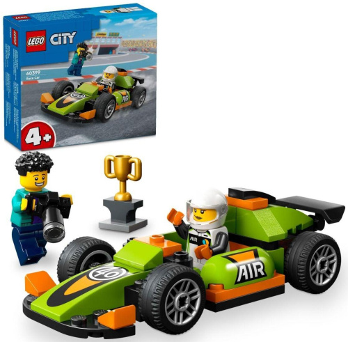 Конструктор LEGO City Зеленый Гоночный автомобиль