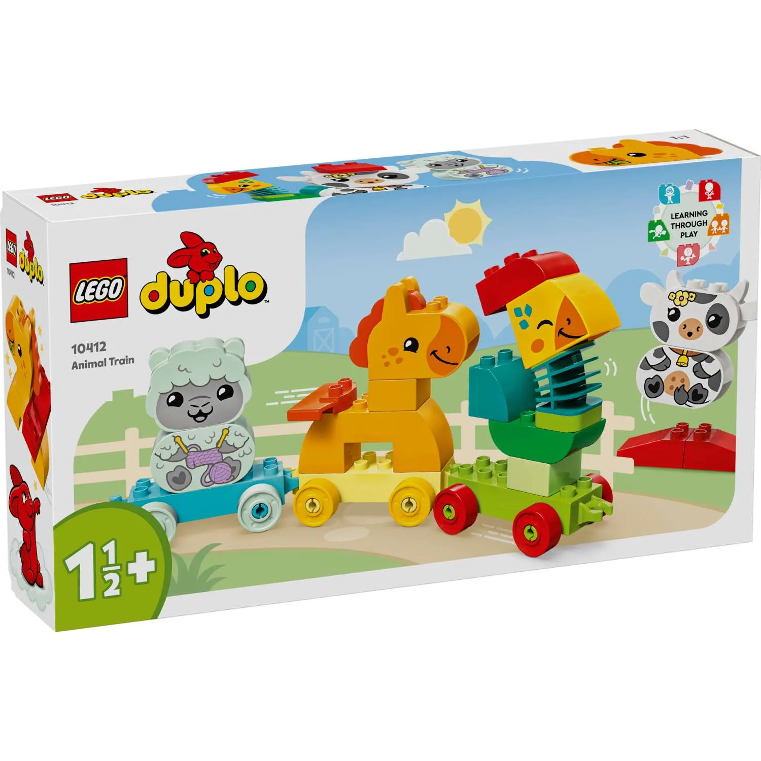 Конструктор LEGO DUPLO Поезд с животными