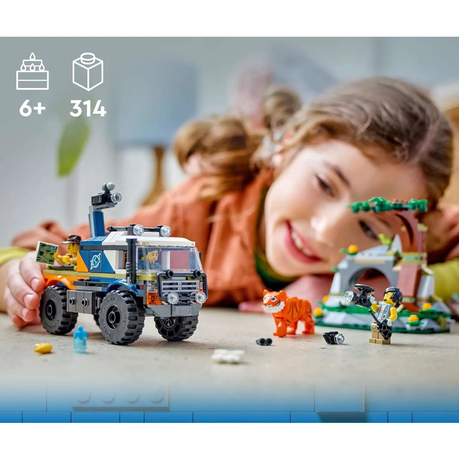 Конструктор LEGO City Вездеход исследователя джунглей