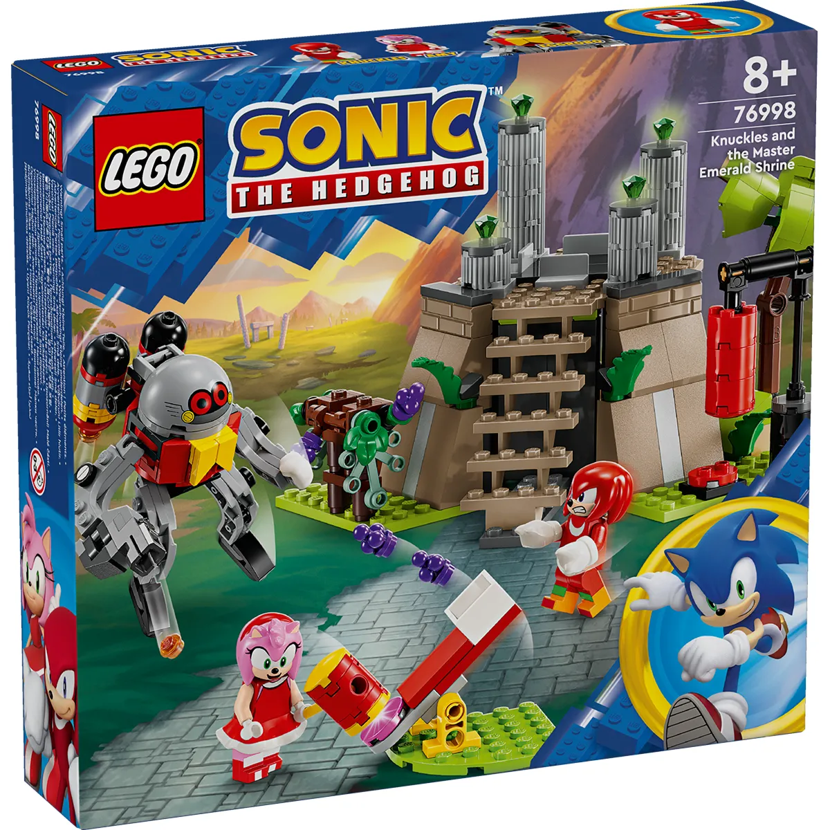 Конструктор LEGO Sonic Наклз и Главный изумрудный храм