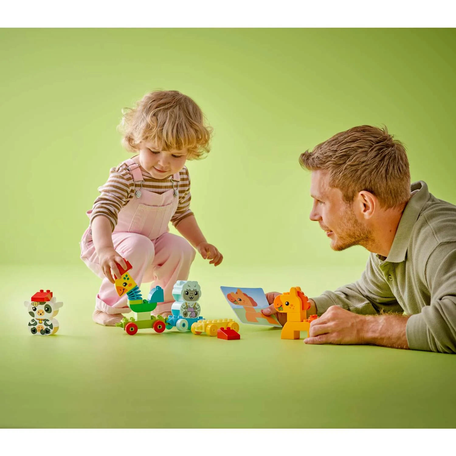 Конструктор LEGO DUPLO Поезд с животными